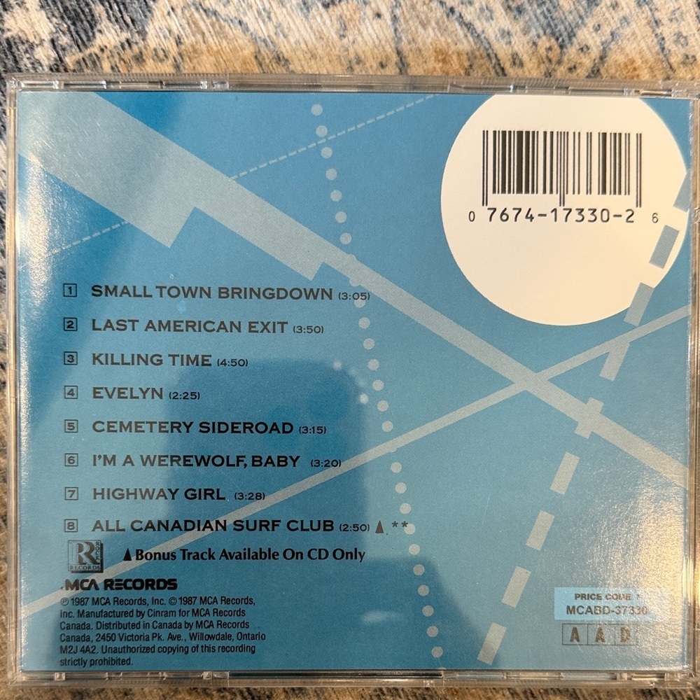The Tragically Hip CD - First Album - Picture 2 of 4